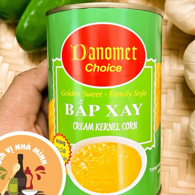 Bắp Xay đóng hộp Danomet- 420gr