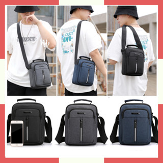 Túi Vải Oxford Đeo Vai Nam Thời Trang / Túi Đeo Vai Nam 3 Ngăn Phong Cách Hàn Quốc / Túi Xách Tay Nam Cá Tính