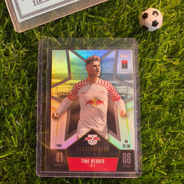 [ CHÍNH HÃNG ] - LIMITED EDITION - STADIUM STAR - TOPPS MATCH ATTAX 2023/2024 - TIMO WERNER (RB LEIP