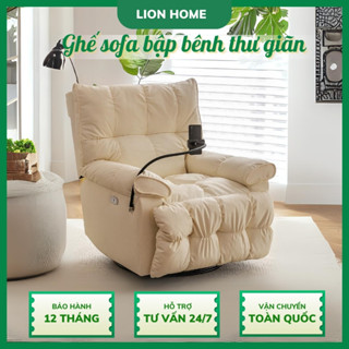  Ghế Sofa Đơn Chân Xoay Ngả Điện Thiết Kế Đẹp Hiện Đại Ghế Phòng Khách Sang Trọng Cao Cấp  M220 
