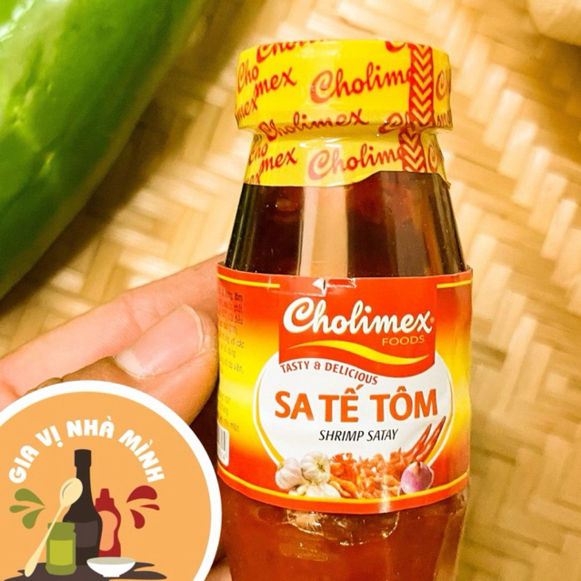 SATE TÔM CHOLIMEX - HỦ 90GR