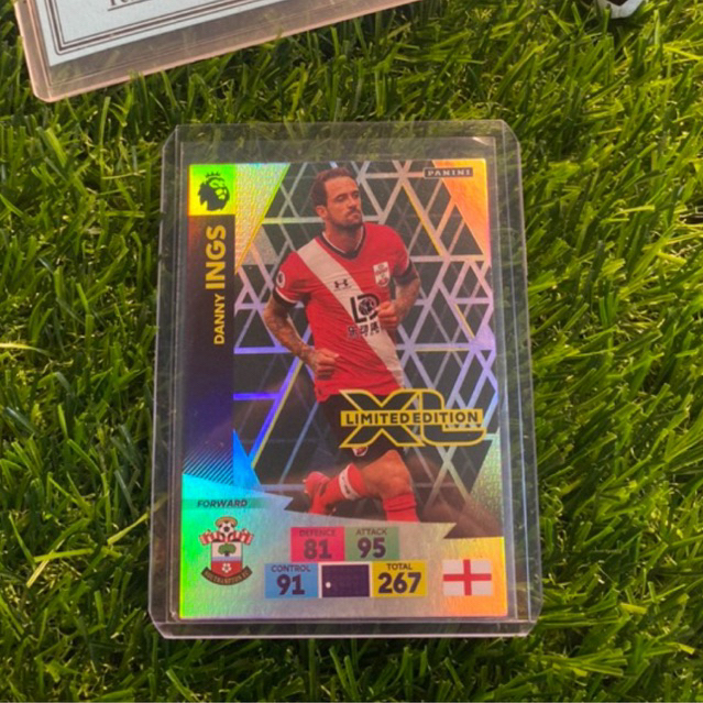 [ CHÍNH HÃNH ] - LIMITED EDITION - PANINI EPL 2020/2021 - DANNY INGS (SOUTHAMPTON)