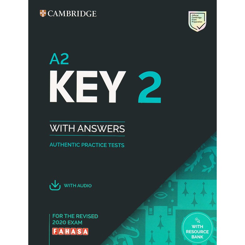 Sách - Cambridge A2 Key English Test (KET) 2 - For the revised 2020 exam (kèm code online)