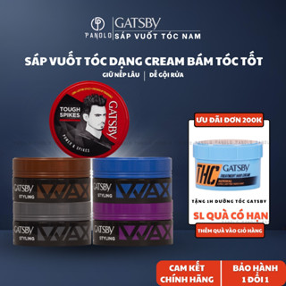 Sáp Vuốt Tóc Nam Gatsby Hair Styling Wax 25g & 75g, Sáp Vuốt Tóc Dạng Cream Giữ Nếp Lâu, Cá Tính