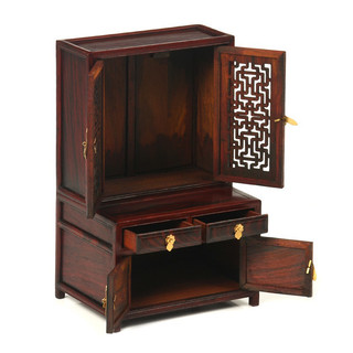 Tủ gỗ mini có ngăn kéo để trang trí