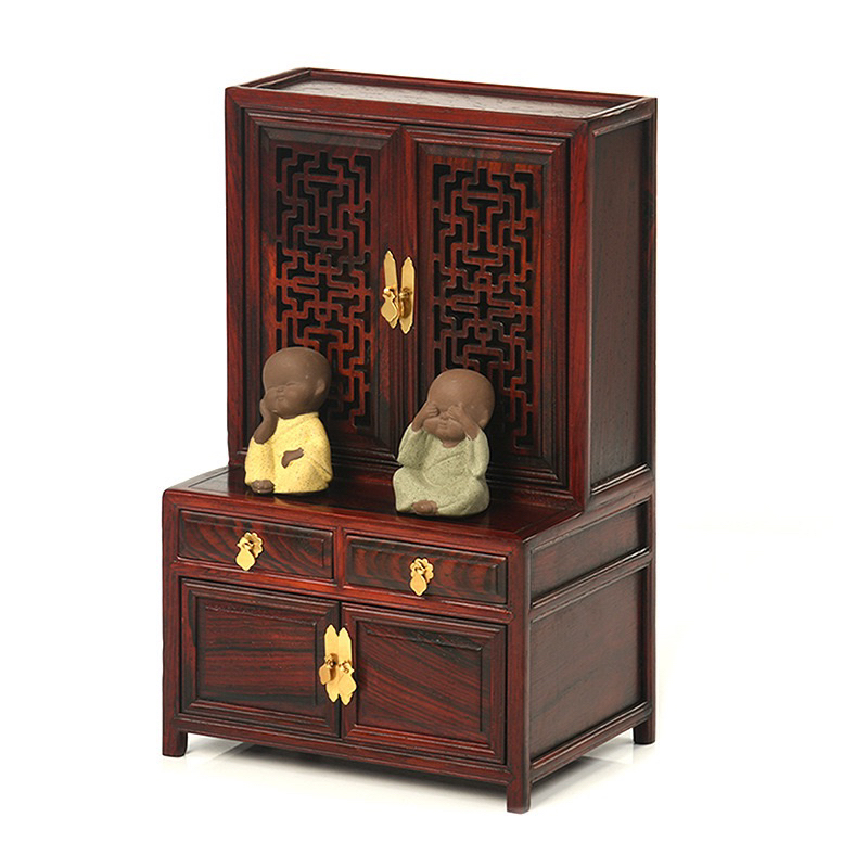 Tủ gỗ mini có ngăn kéo để trang trí