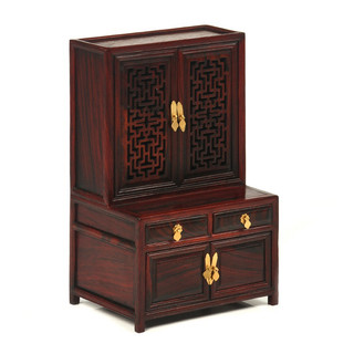 Tủ gỗ mini có ngăn kéo để trang trí