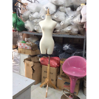 Manocanh nữ CÓ ĐÙI chân gỗ xịn sò(vải thun)(0 ghim kim được)