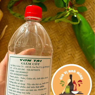 GIẤM CỐT SƠN TÀI ĐẬM ĐẶC - CHAI 1 LÍT