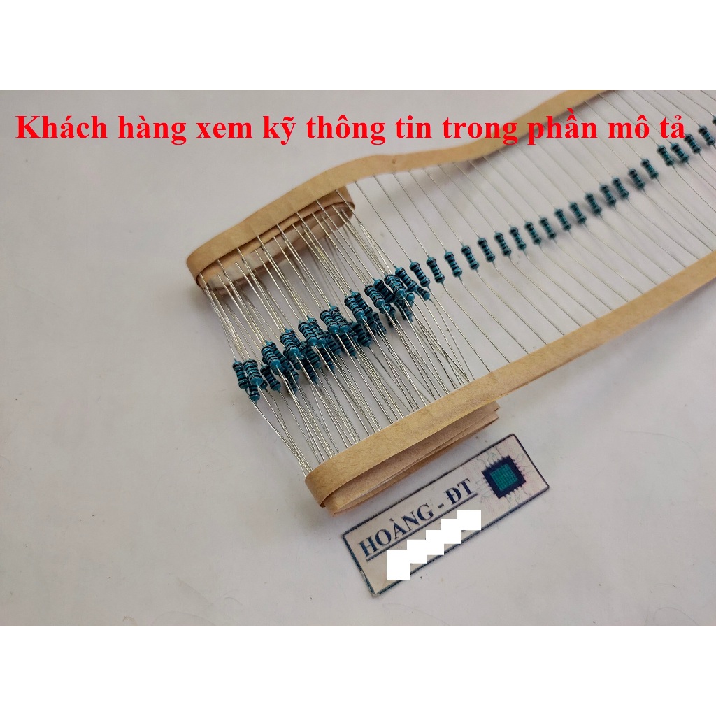 Điện trở 1/4W 1% (0R47 - 1K)