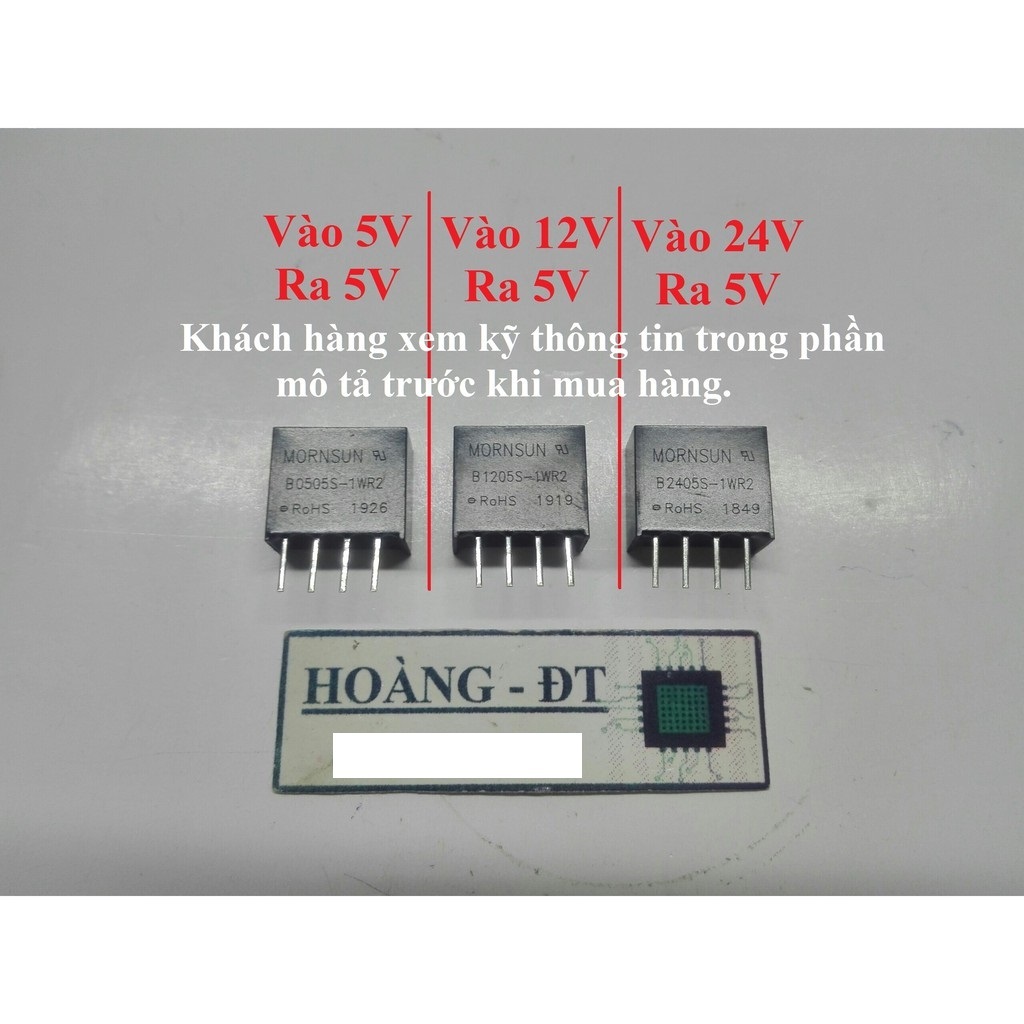 [Chính hãng] Module nguồn cách ly MORNSUN