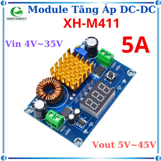 Module Tăng Áp Boost XL6009 XH-M411 LTC1871 Có Hiển Thị Led