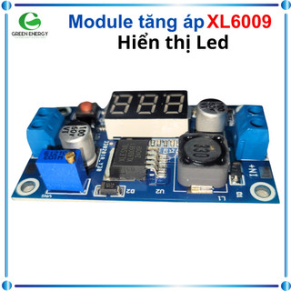 Module Tăng Áp Boost XL6009 XH-M411 LTC1871 Có Hiển Thị Led