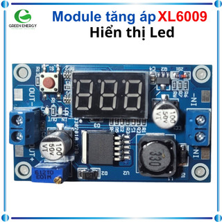 Module Tăng Áp Boost XL6009 XH-M411 LTC1871 Có Hiển Thị Led