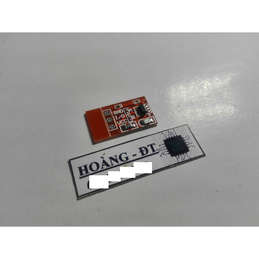Mạch cảm ứng chạm tay TTP223 đỏ