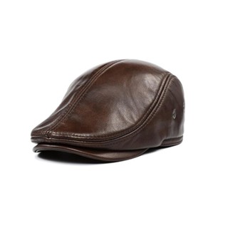 Mũ beret nam da bò BHY1971 nón bê rê, mũ nồi dành cho người lớn tuổi