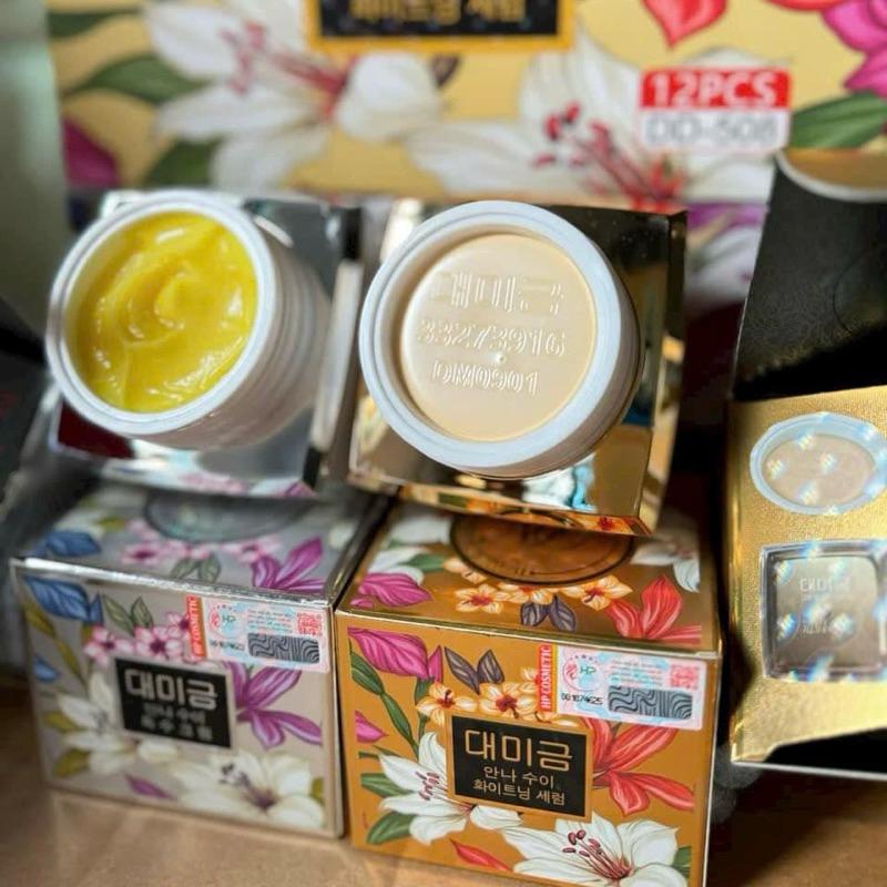 Kem Dưỡng ⚡FREE SHIP⚡ Trắng Da Mờ Thâm Mụn Demejine Ngày Và Đêm 20g