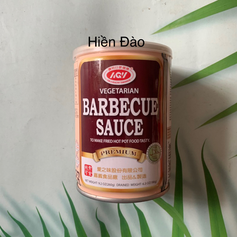 Sốt BARBECUE Chay ( nhập khẩu Đài Loan)260 gr