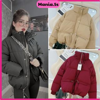 Áo Phao Nữ Mùa Đông Giữ Nhiệt Tốt Chất Liệu Lông Vũ Áo Phao Crotop mùa đông 2025