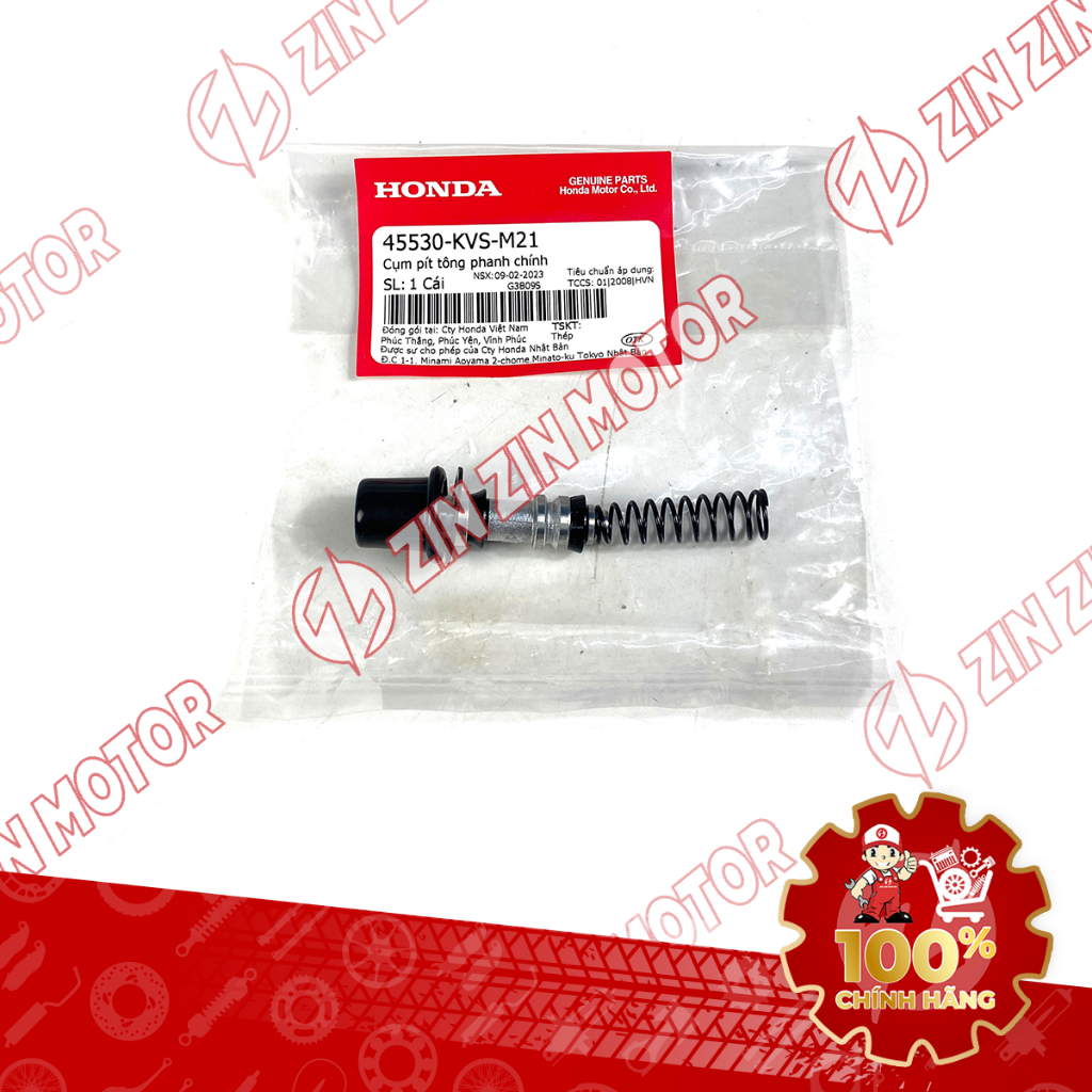 Xy Lanh Cùm Phanh Trước Vario 160 (Phanh CBS) 45530-K03-M61, 45530-KVS-M21 Chính Hãng - ZZM