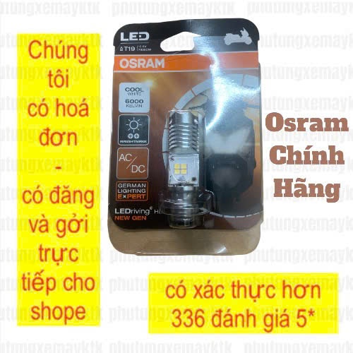 Đèn Pha LED M5 OSRAM 12V Siêu Sáng Cho Xe Máy – Cắm Là Chạy, Ánh Sáng Trắng, Tiết Kiệm Điện