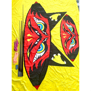 combo nan và áo tự làm diều mẹ bồng con cú đỏ 2m,2m2 và 2m5( lưu ý anh em tự làm,không phải diều làm sẵn)