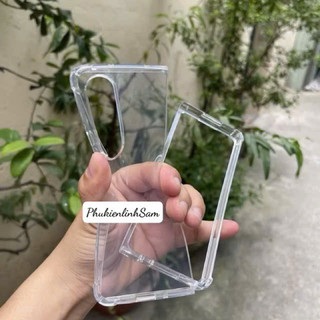 Ốp lưng dẻo trong suốt Cho Samsung Z Fold 7/ 6 /Z Flip 6 7 /Z Fold 5, Z Fold 4 5G, Z Fold 3 5G Silicon chống sốc cao cấp