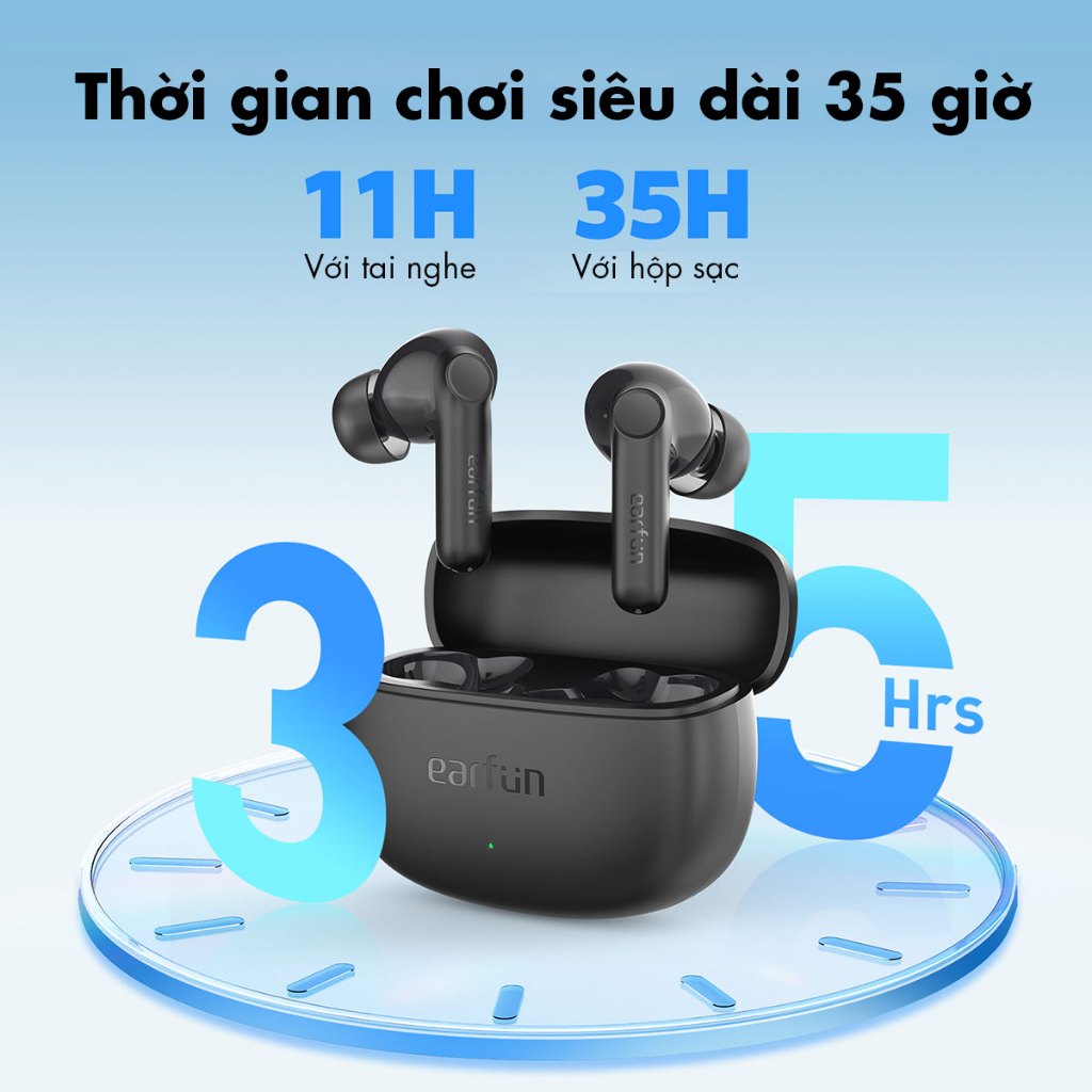 Tai Nghe Bluetooth Earfun Air Life True Wireless Bluetooth 5.4 Pin 35H Mic Đàm Thoại Rõ Nét | BigBuy360 - bigbuy360.vn