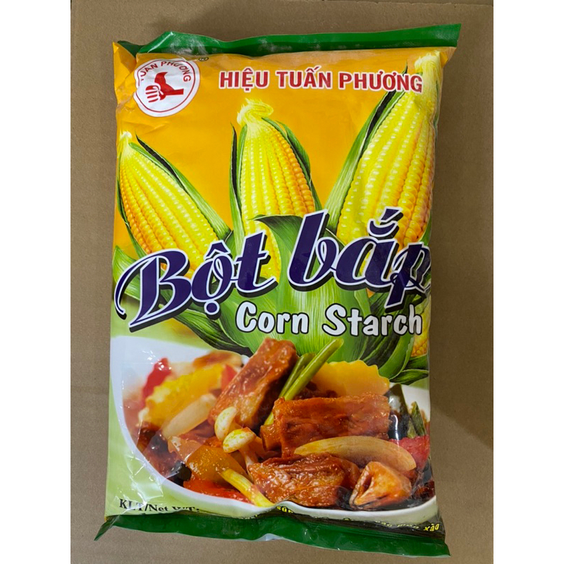 1kg bột bắp nguyên chất cao cấp Tuấn Phương