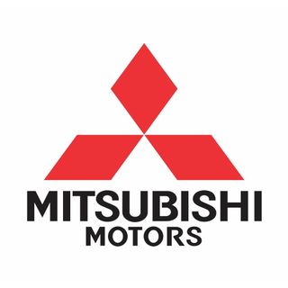 logo dán xe mitsubishi  (bộ 2 miếng)