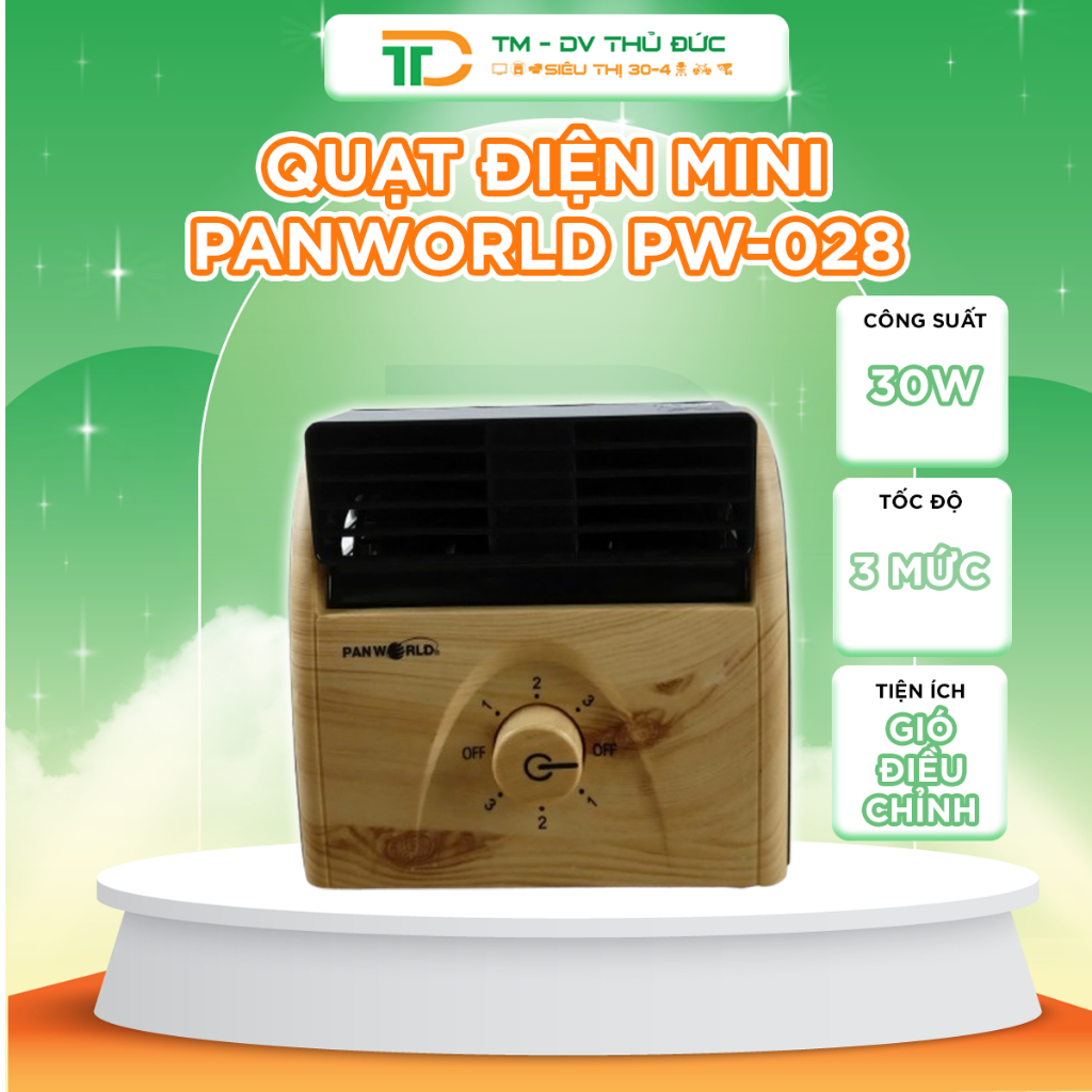 QUẠT ĐIỆN MINI PANWORLD PW-028