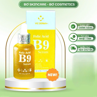 VOUCHER 50K - Serum B9 Vic Derma Folic Acid Phục Hồi Trẻ Hóa, Dịu da kích ứng, Căng bóng da