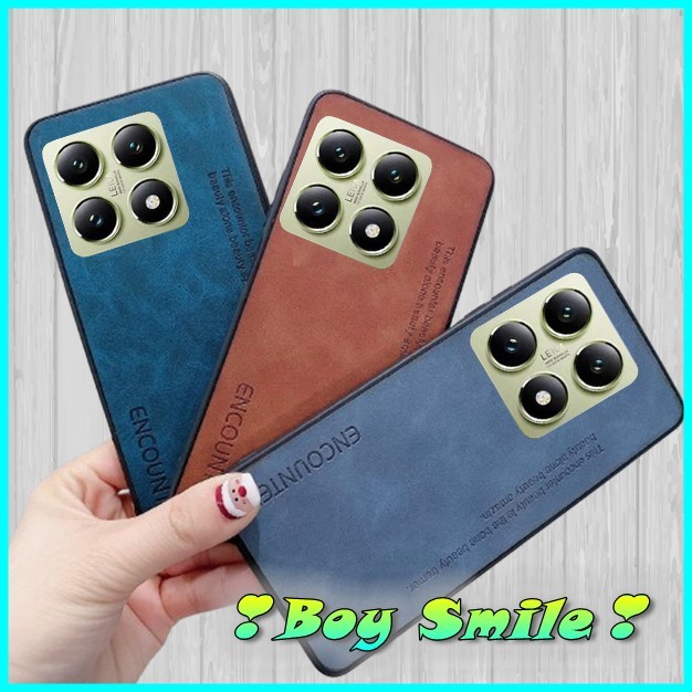 Ốp lưng da Da lộn Xiaomi 14 14T Mi 14T Mi14T Mi 14 Mi 13 Mi 13T có rãnh tản nhiệt