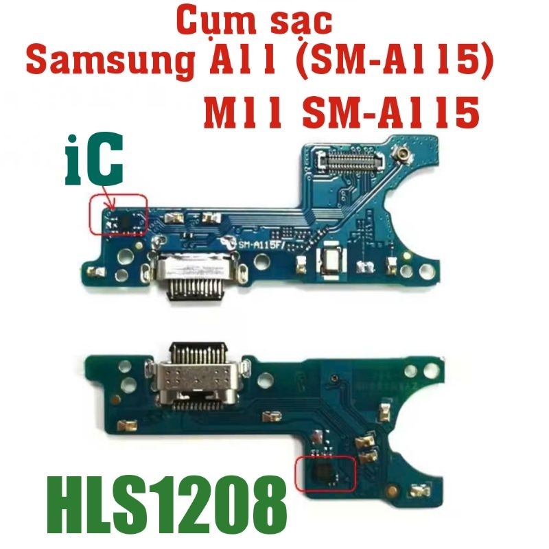 Cụm sạc Samsung A11 (SM-A115) , Samsung M11 (SM-M115)