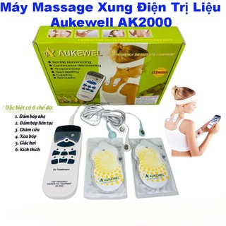 Máy Massage Xung Điện 4 Miếng Dán Aukewel