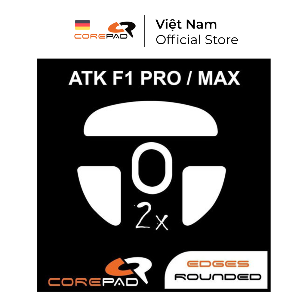 Feet chuột PTFE Corepad Skatez PRO ATK Blazing Sky F1 Pro Wireless / F1 Pro MAX Wireless (2 bộ) - Co