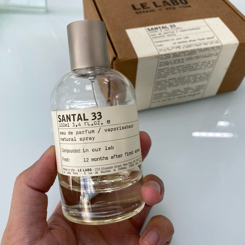 [Auth.] C hiết 5ml 10ml Nước hoa Le Labo Santal 33 Eau de Parfum