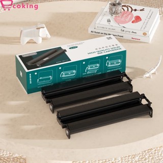 Ruy băng máy in nhiệt HPRT GT1 ECOKING mực đều đậm rõ nét lưu mực mãi mãi không phai in được 100 tờ A4 dễ dàng sử dụng..