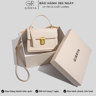  Túi xách nữ GIRRYA mã M03 thiết kế túi nhỏ kiểu Pháp - Túi đeo chéo vai thời trang trẻ trung công sở nhiều ngăn mẫu Hot 