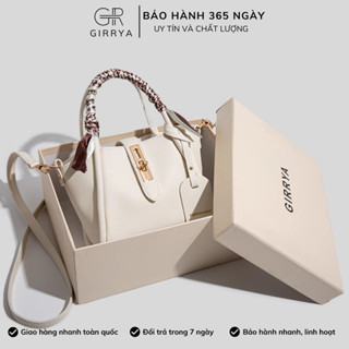 Túi xách nữ cầm tay GIRRYA M30 - Túi xách nữ đeo chéo thời trang công sở hoạ tiết thiết kế đa dạng kiểu đeo mẫu mới 2024
