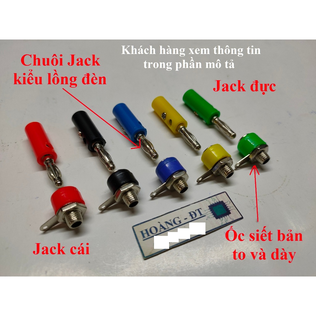 Jack bắp chuối đực- cái 4mm
