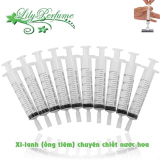 Xi-lanh (ống tiêm) chuyên chiết nước hoa, Bộ dụng cụ chiết nước hoa, combo chiết nước hoa tiện lợi