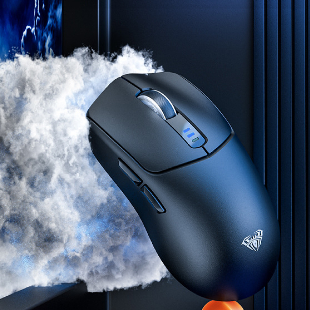 Chuột Gaming AULA SC580 pin bluetooth/2.4g/type-c 500mah với 6-tốc độ DPI hỗ trợ trò chơi văn phòng | BigBuy360 - bigbuy360.vn