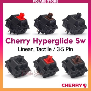 Cherry HyperGlide Black Brown Red Linear Switch MX HG Black tactile switch Công Tắc Bàn Phím Cơ Polabe Store