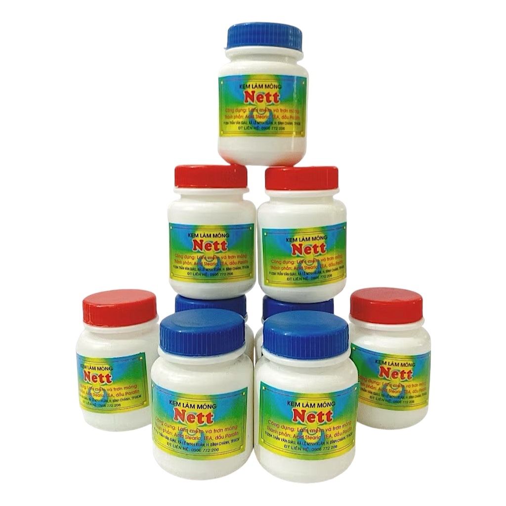 Kem mềm da Nett làm móng (Hủ) học nail tẩy da chết