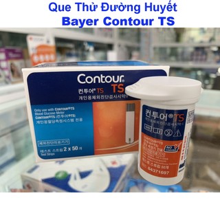 Que Thử Đường Huyết Contour TS Bayer Hộp 50 Que
