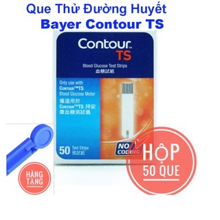 Que Thử Đường Huyết Contour TS Bayer Hộp 50 Que