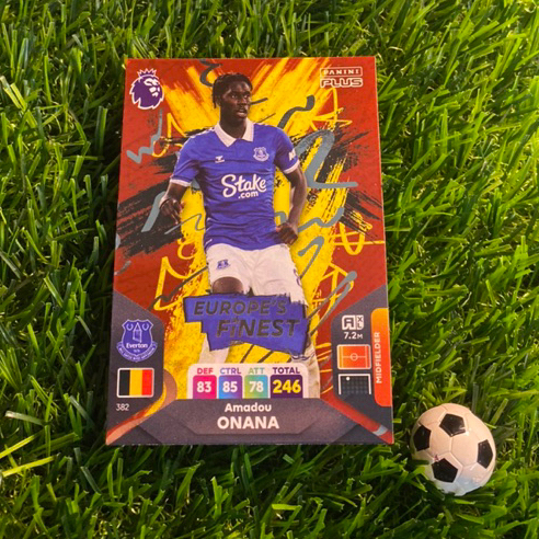 [ CHÍNH HÃNG ] - EUROPE’S FINEST - PANINI ADRENALYN XL PREMIER LEAGUE PLUS 2024 - AMADOU ONANA (EVER