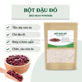 Bột đậu đỏ 1kg, thơm mịn, bột đắp mặt nạ, tẩy tế bào chết, dưỡng da trắng sáng, giảm thâm mụn