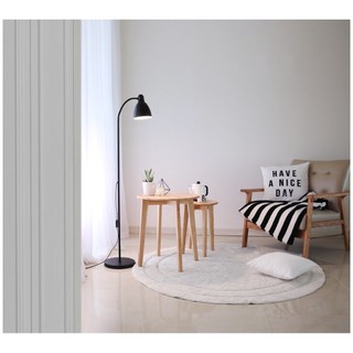 Bàn tròn decor kiểu Hàn Quốc/ bàn phụ - ROUND SIDE TABLE ( Size L)